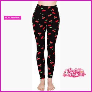 Premium Soft Stretch Leggings, Patterned Yoga Pants, High Rise